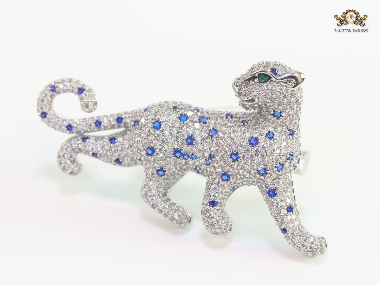 Panther Diamond Studded Brooch