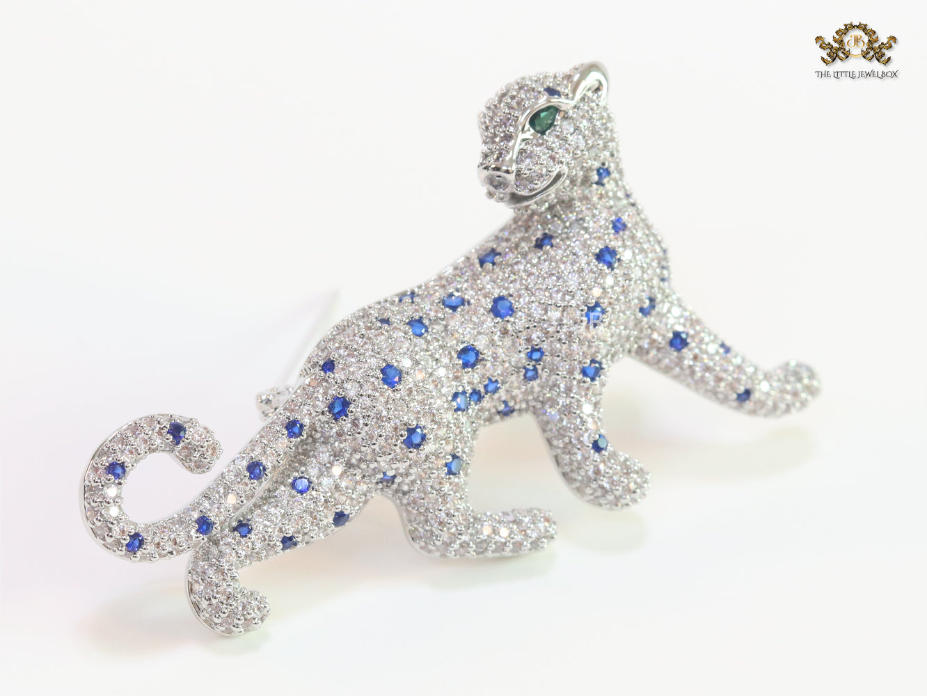 Panther Diamond Studded Brooch
