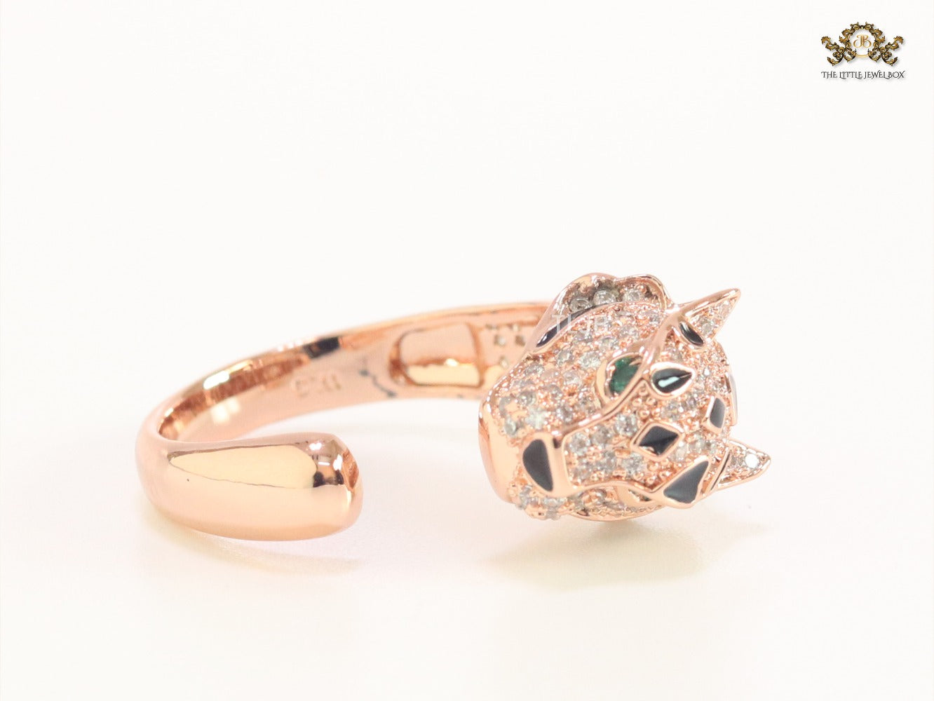 Panther Ring in Rose - Gold plated