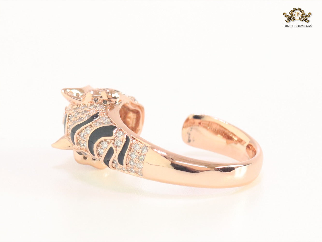Panther Ring in Rose - Gold plated