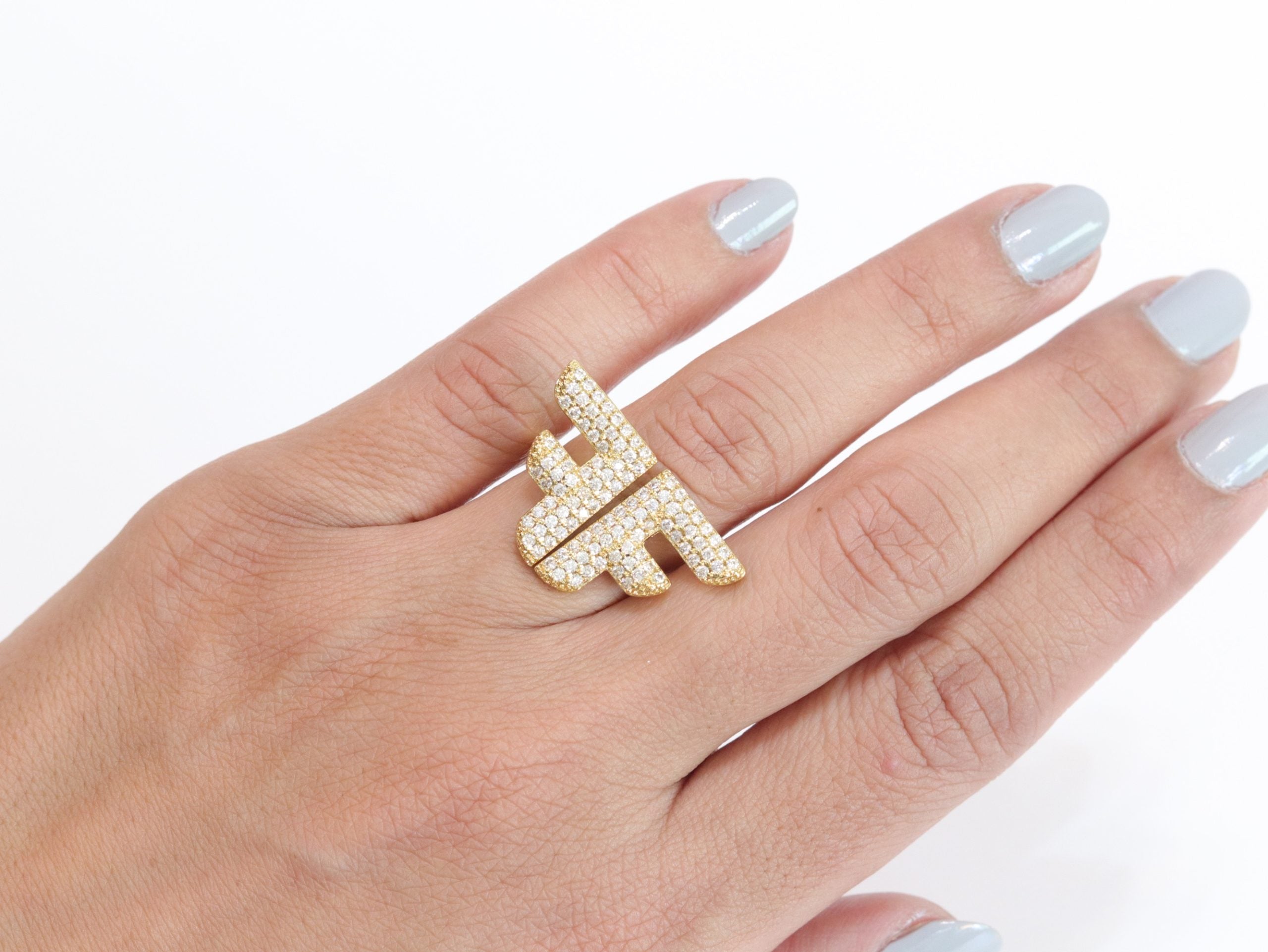 The Playful Alphabet F Ring
