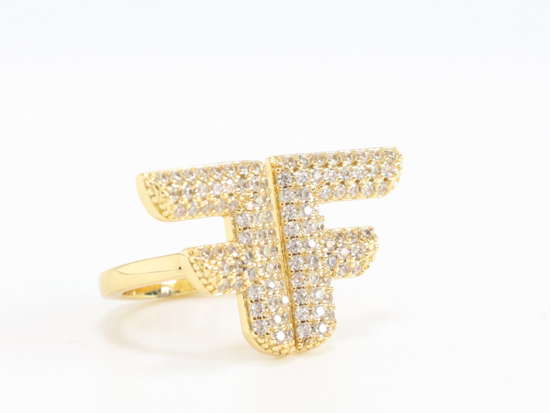 The Playful Alphabet F Ring