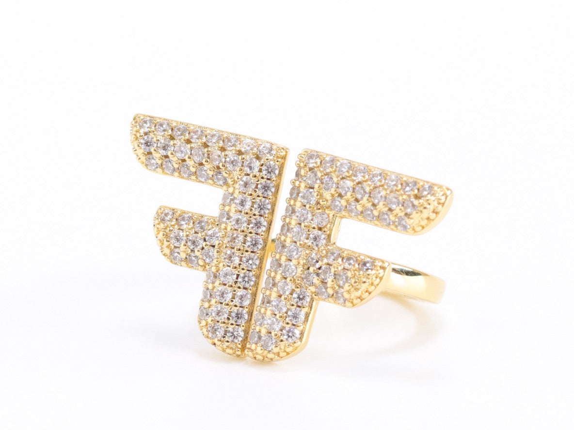 The Playful Alphabet F Ring