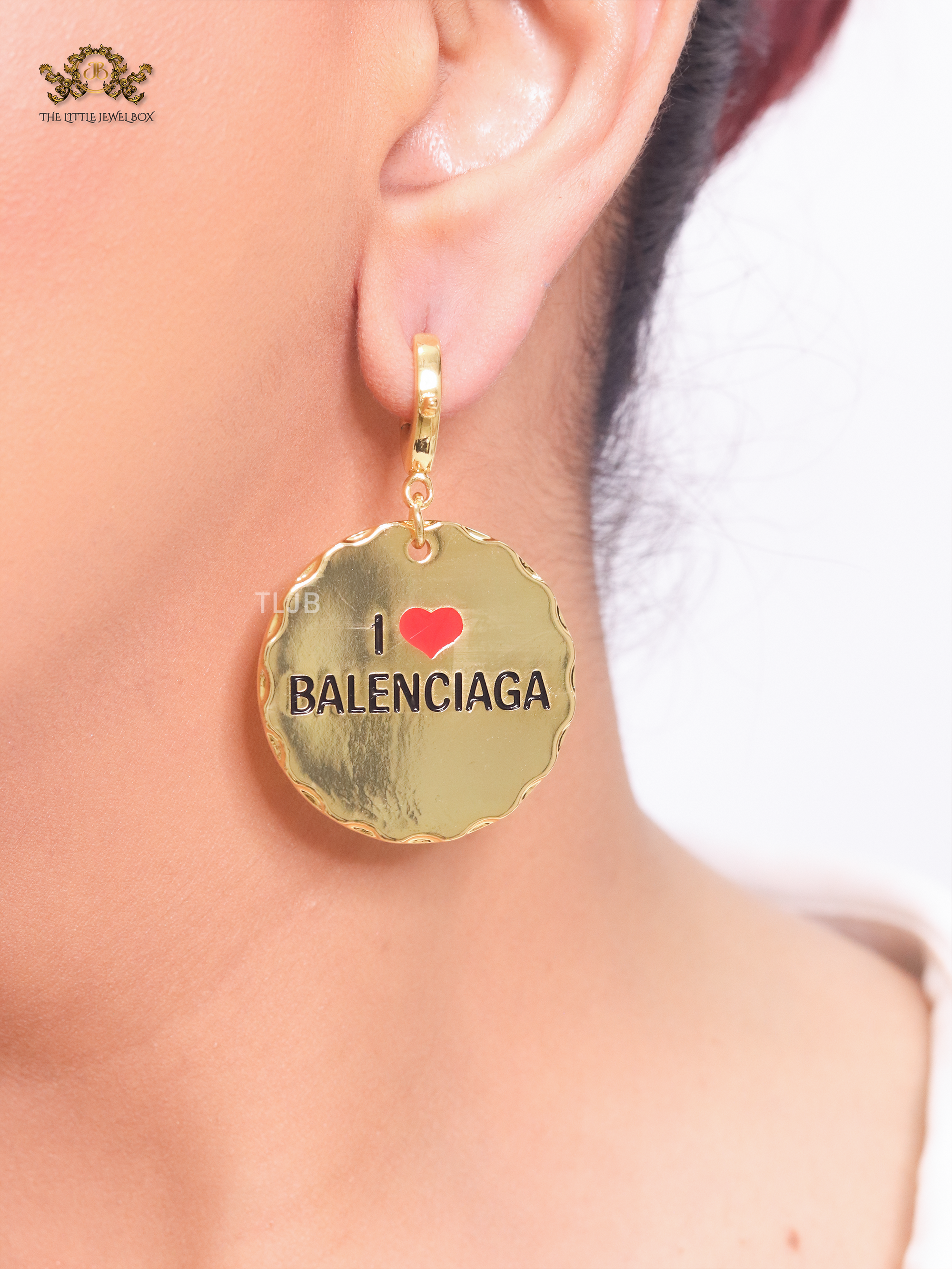 Alphabet BLCG earrings