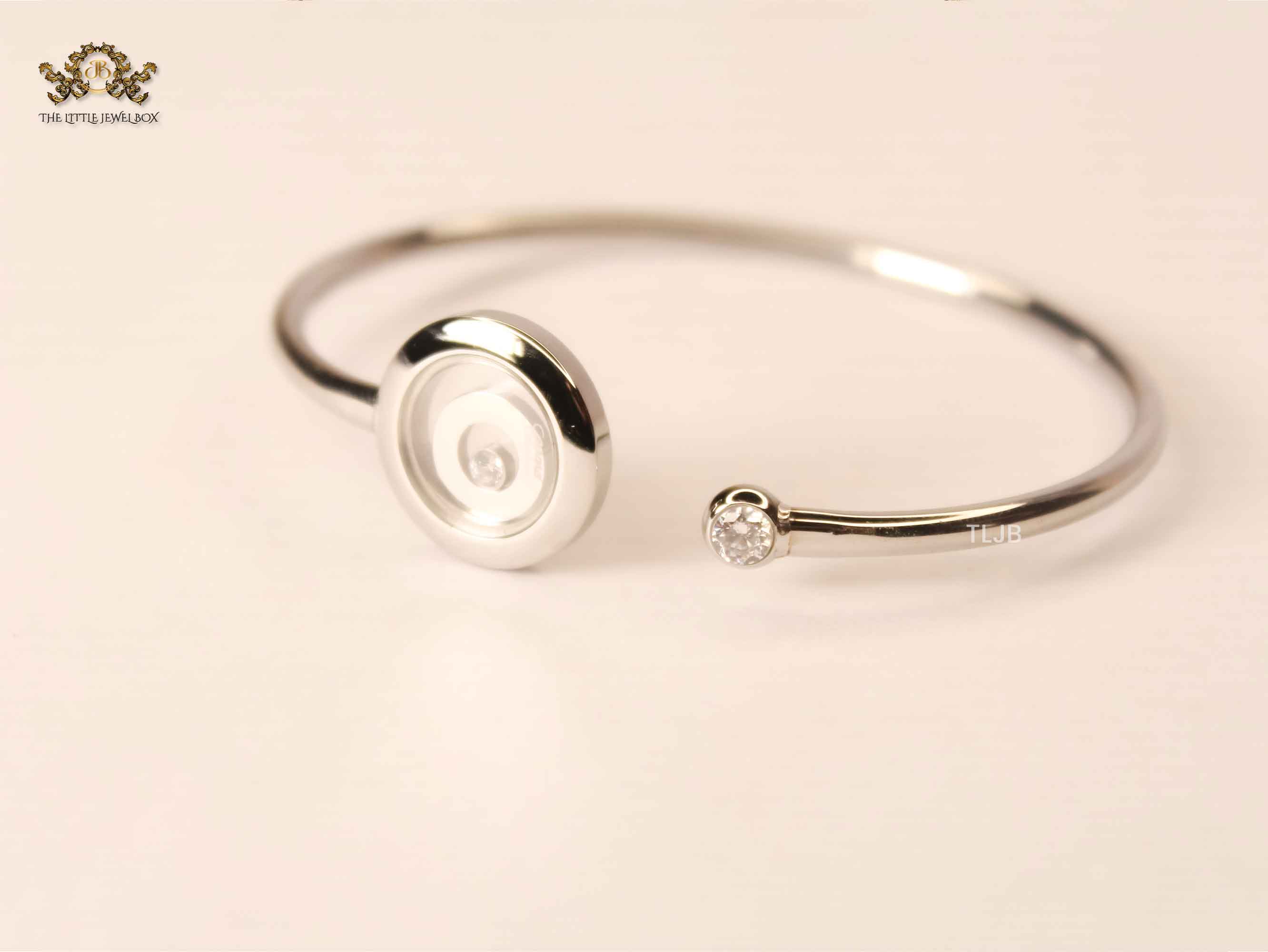 Platinum Orbit Cuff CHPRD bracelet