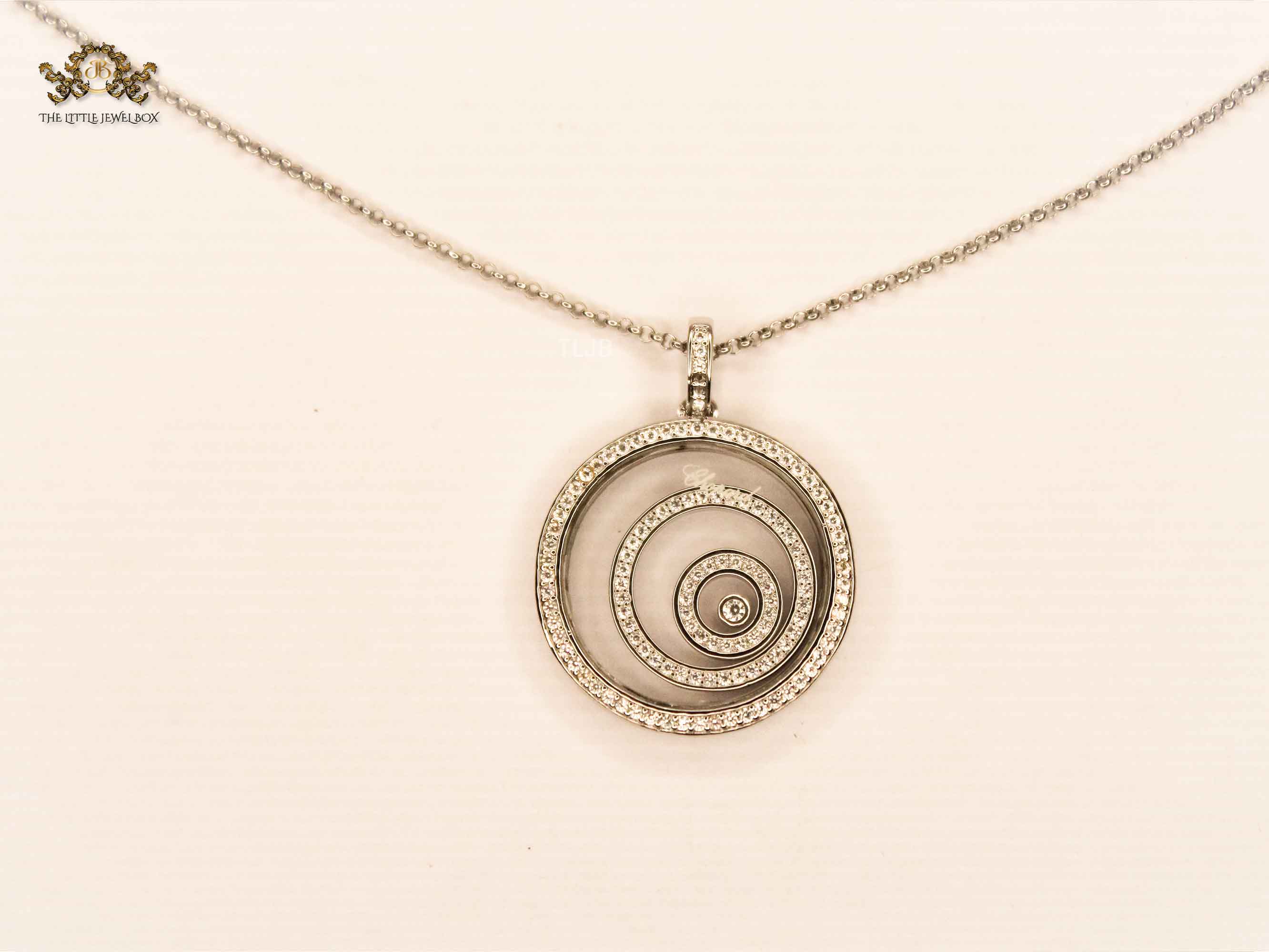 Platinum swirl necklace CHPRD