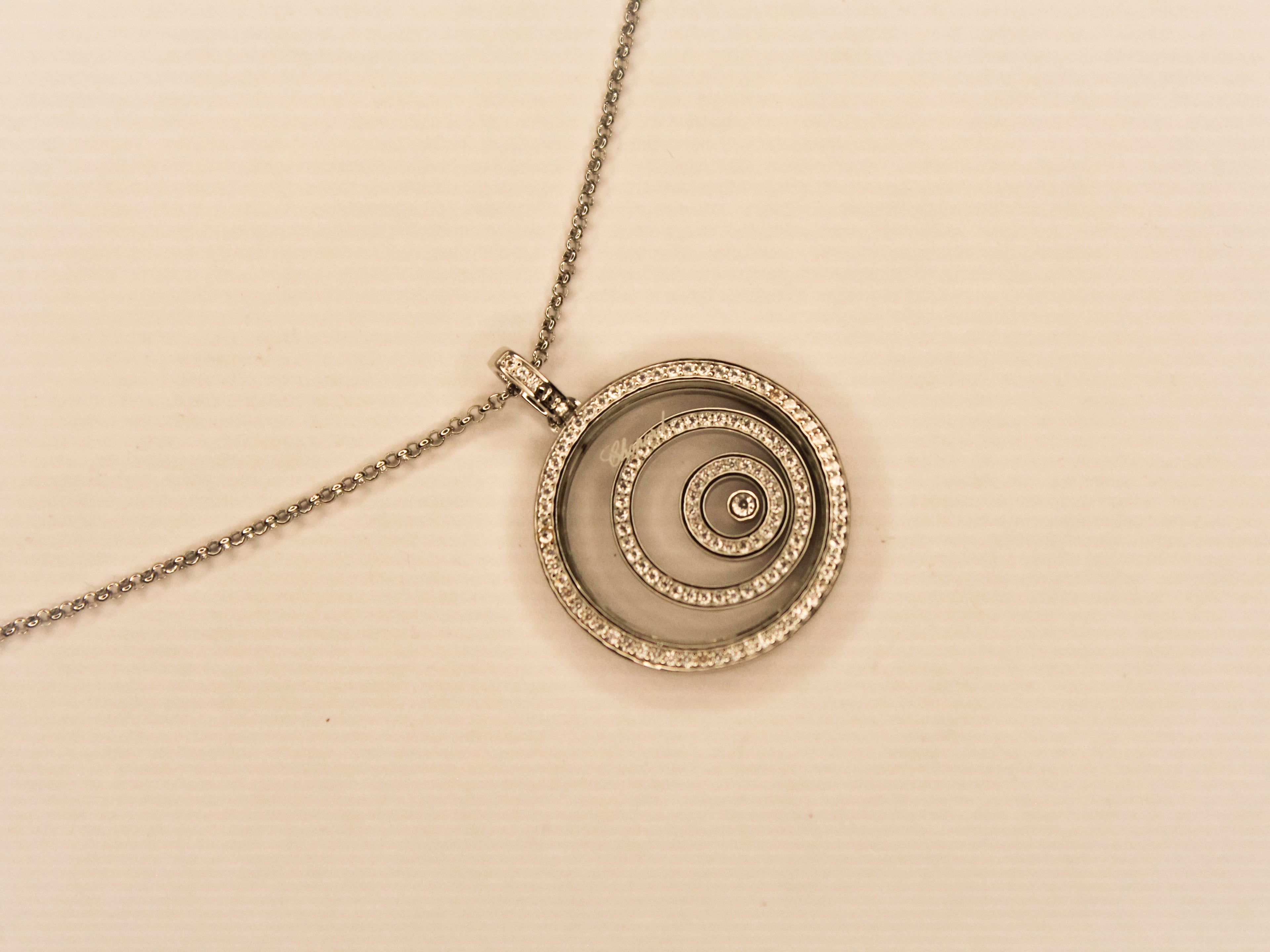 Platinum swirl necklace CHPRD