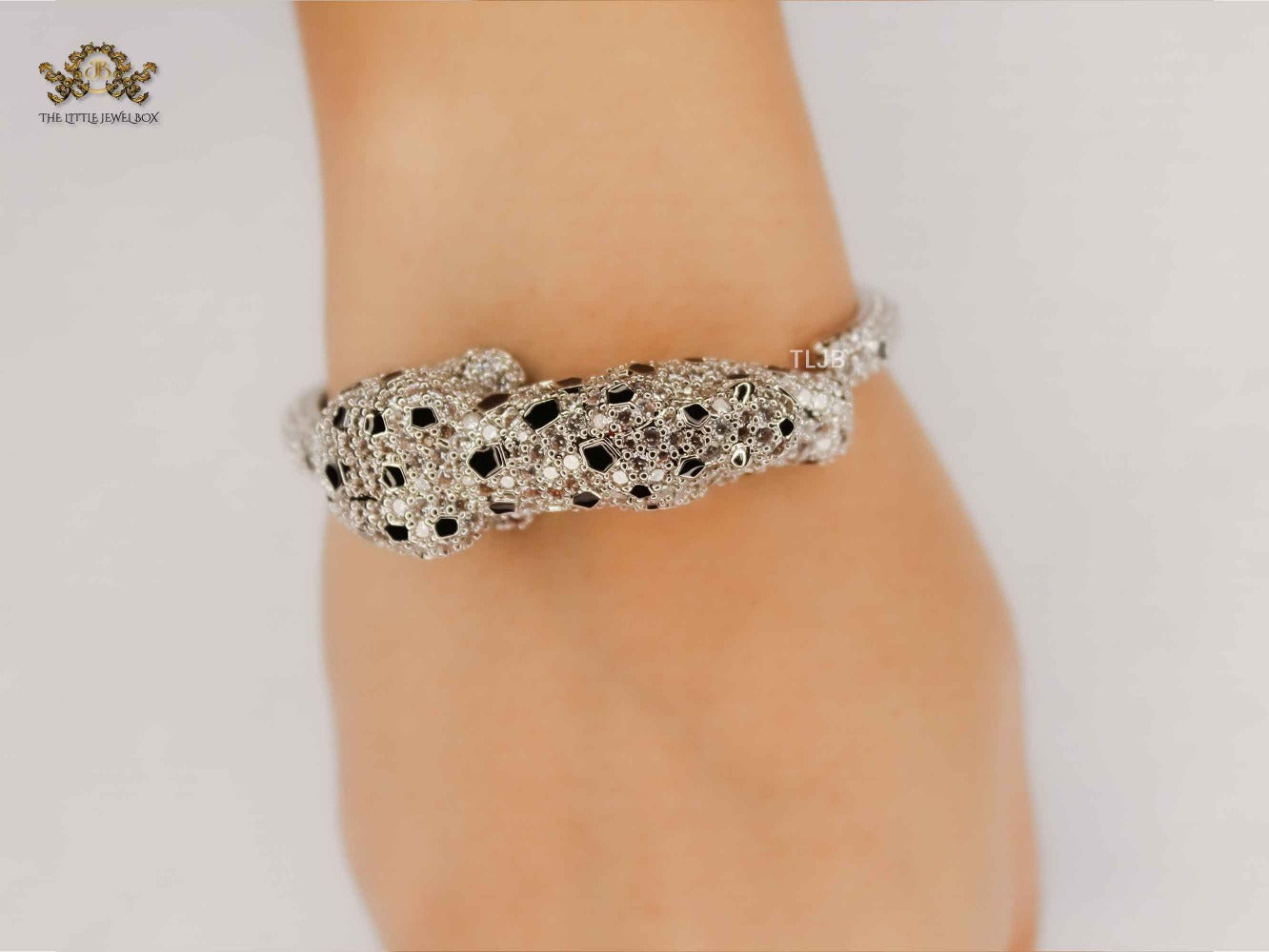Platinum Panther Diamond Bracelet