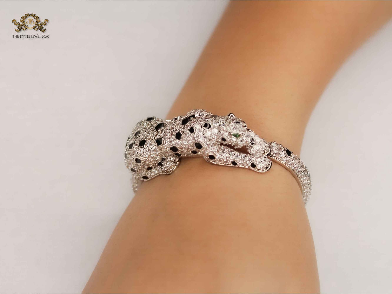 Platinum Panther Diamond Bracelet