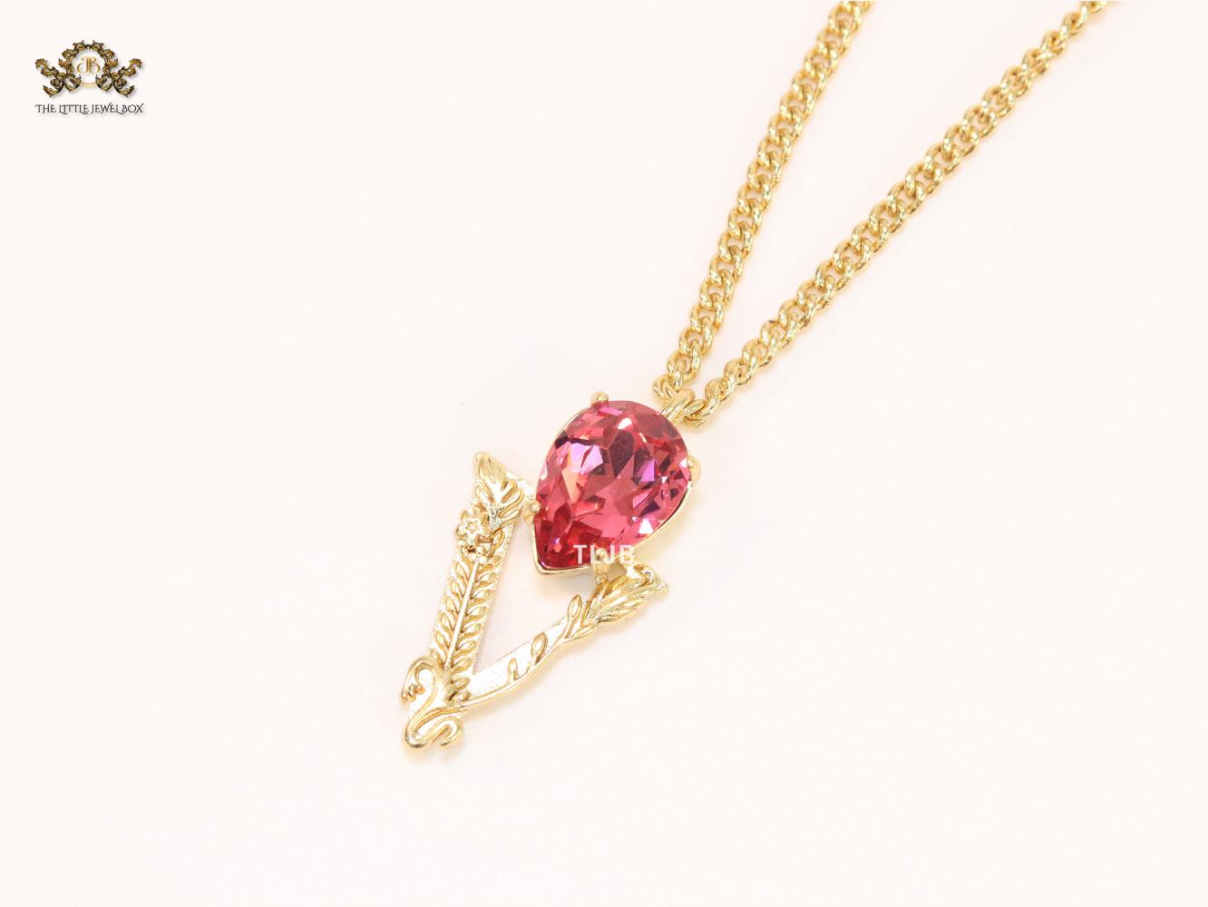 Medusa gold cz chain