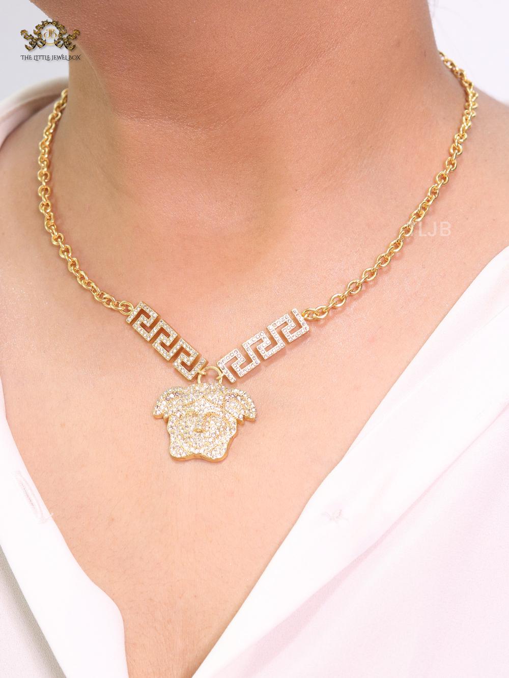 Medusa Charms Link Chain