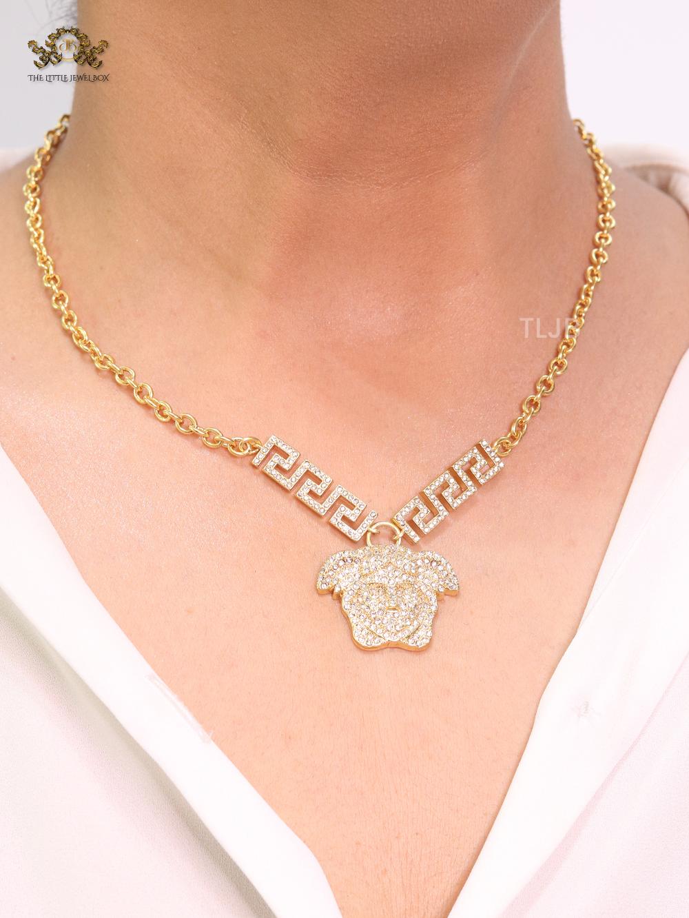 Medusa Charms Link Chain