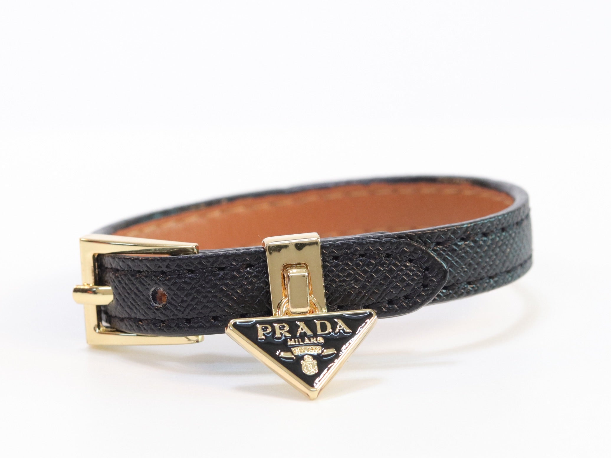 Black belted bracelet