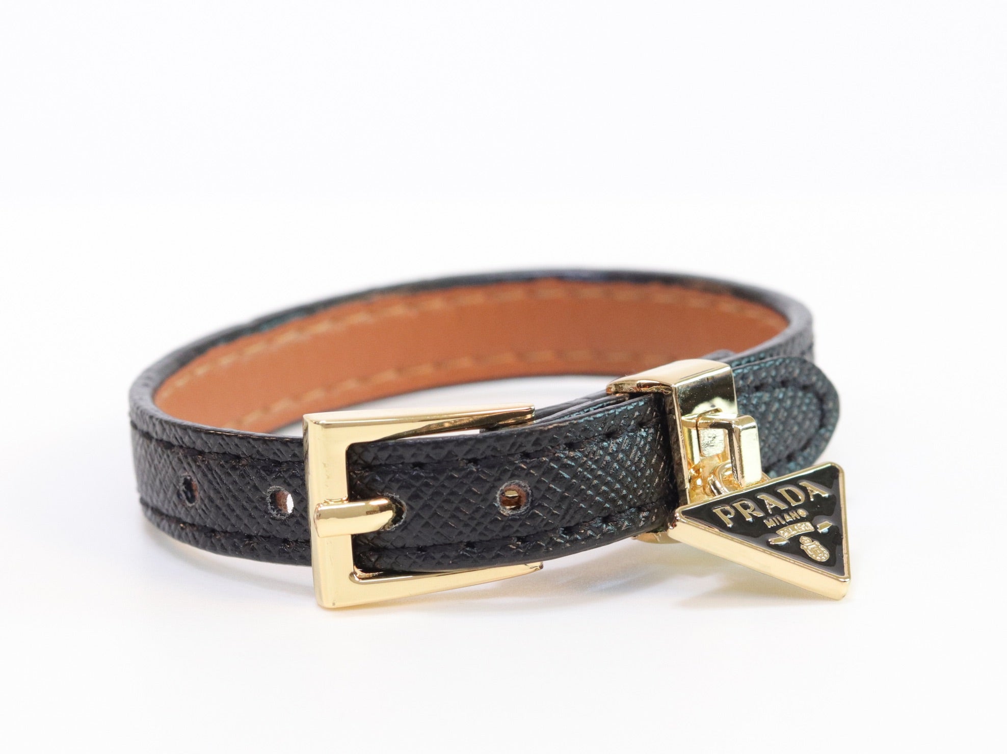 Black belted bracelet