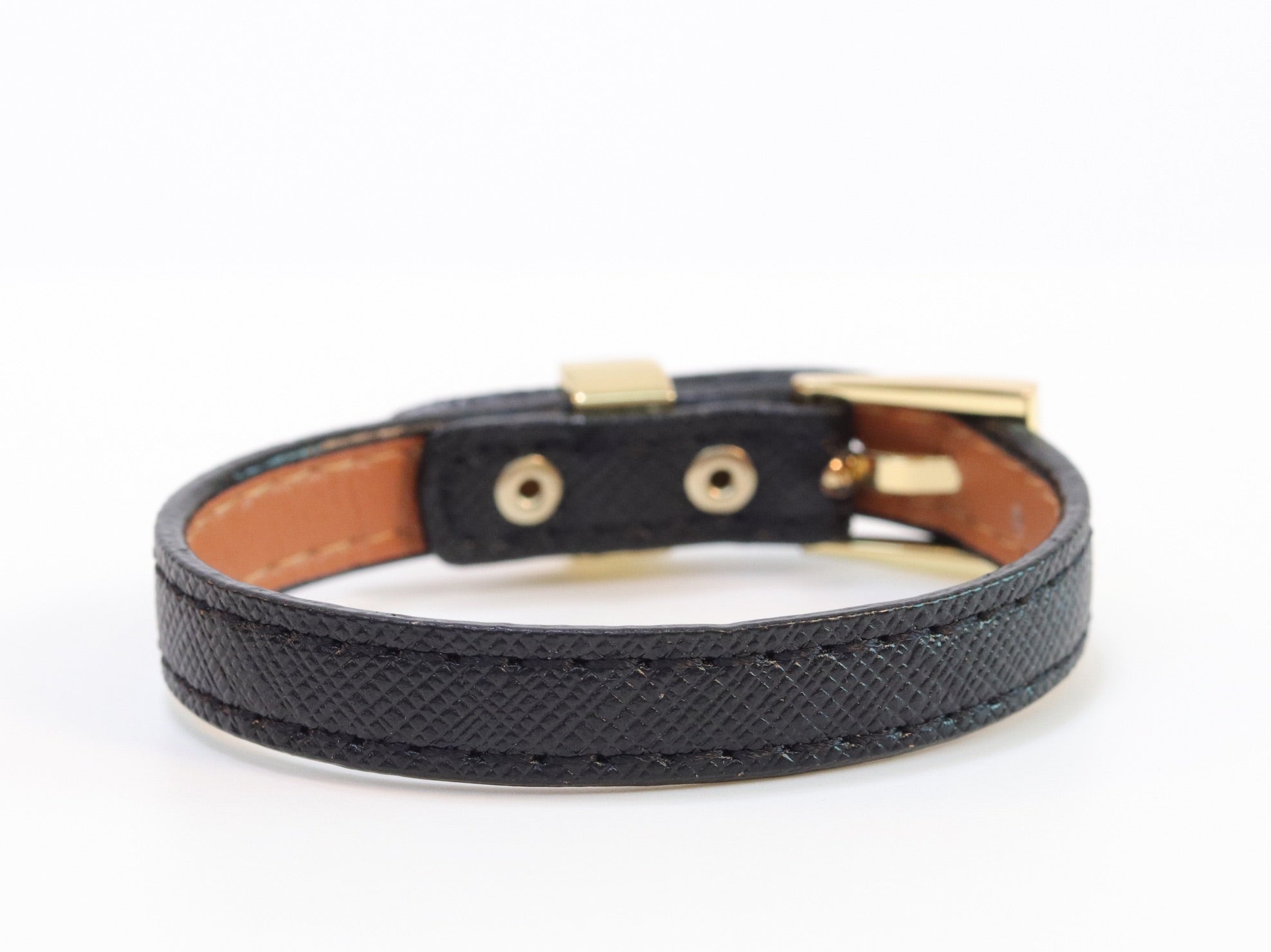 Black belted bracelet