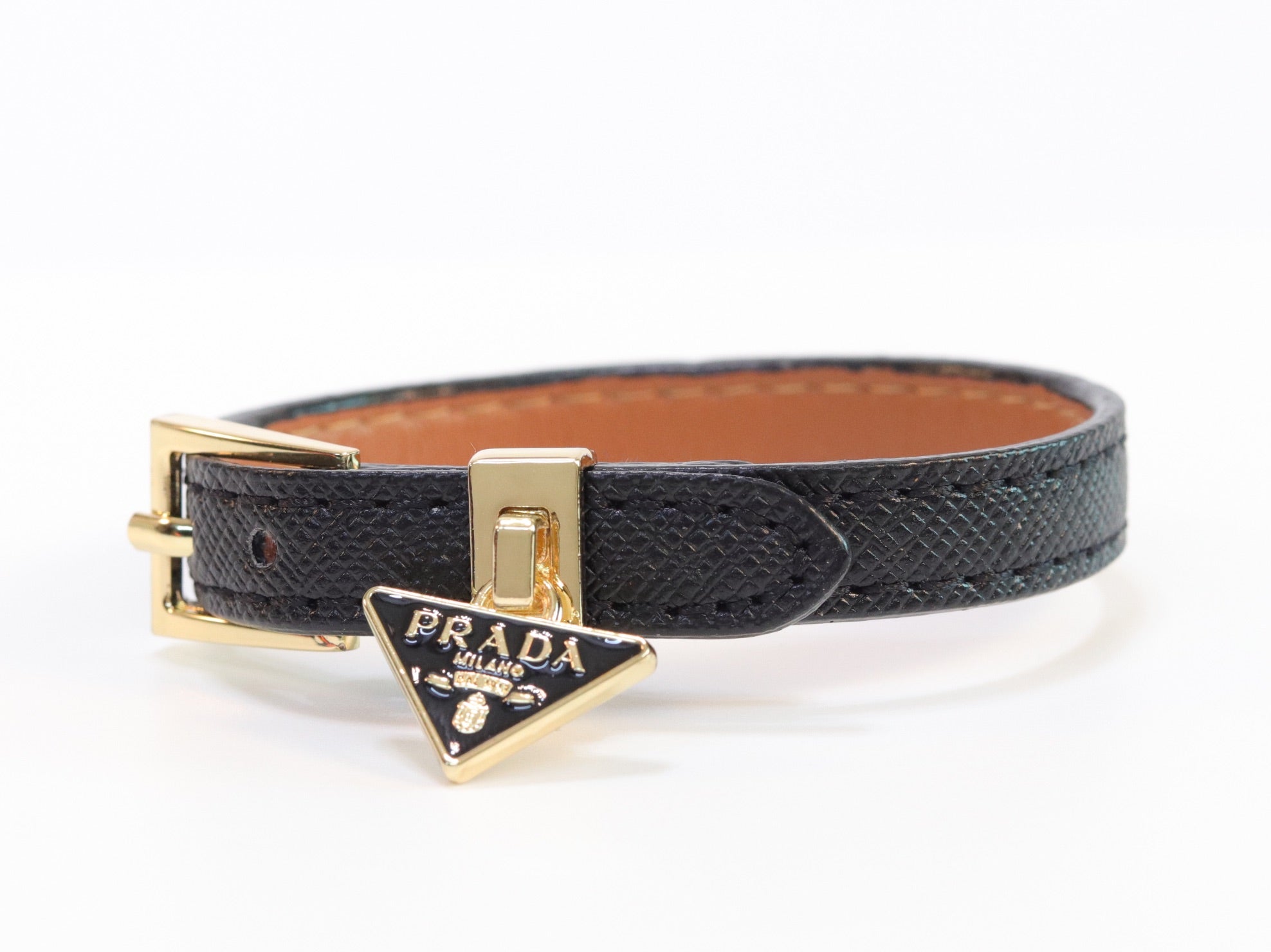 Black belted bracelet
