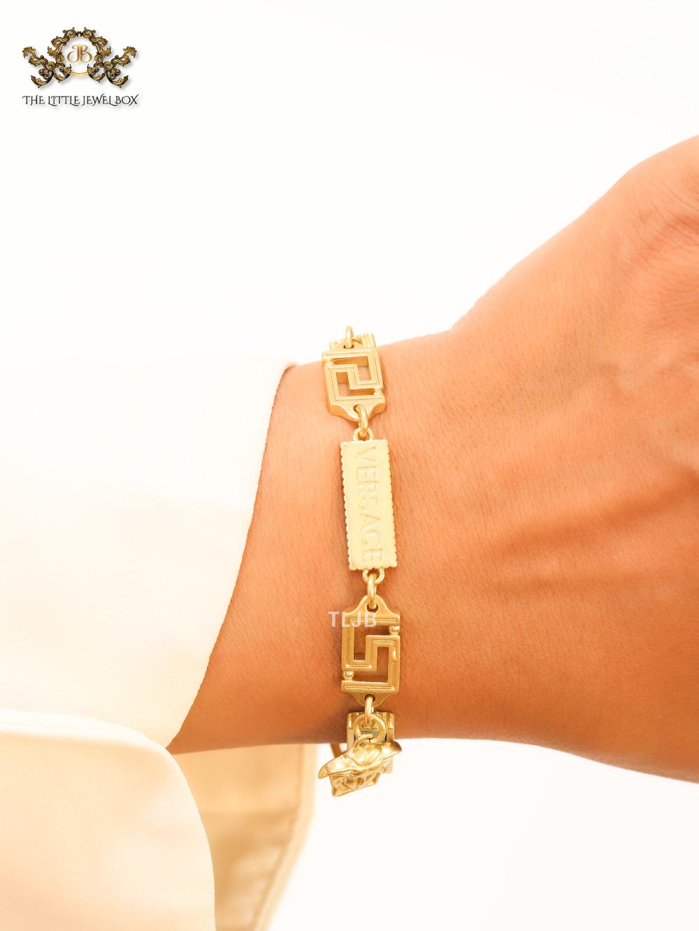 Medusa charms bracelet