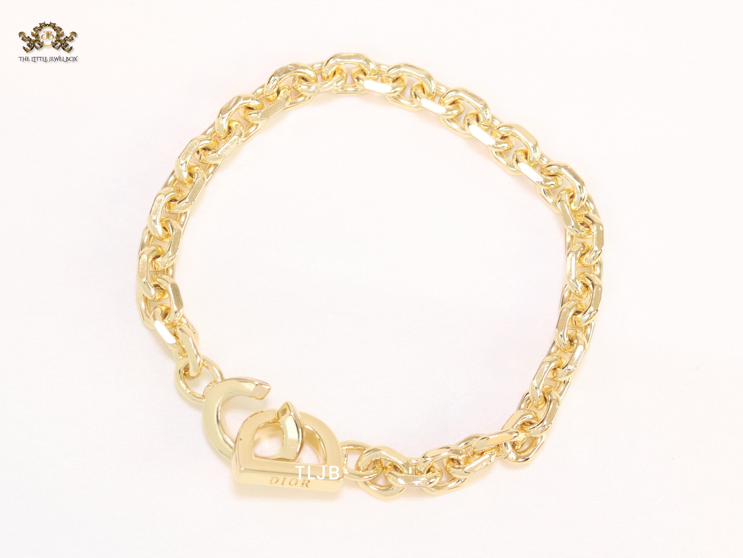 Alphabet CD lock bracelet