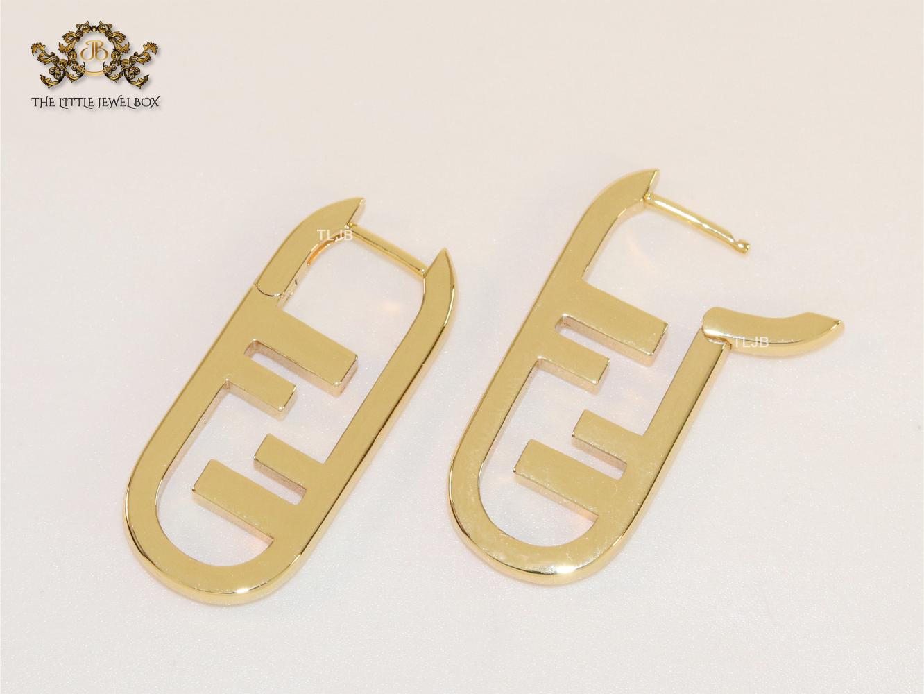 Double F long hoops 33mm height (small)