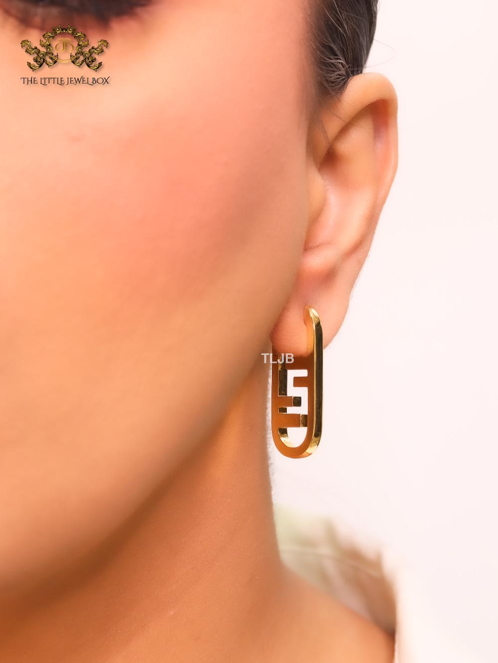 Double F long hoops 33mm height (small)