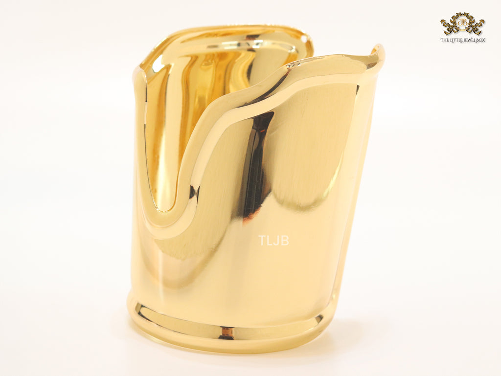 Gold Cuff Bracelet T & Co
