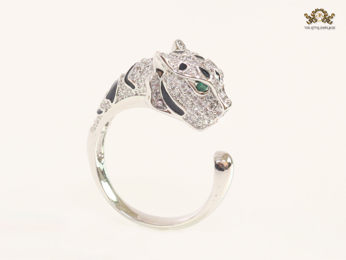 Panther Ring in Silver