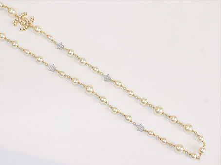 Double C layered necklace