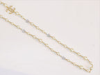 Double C layered necklace