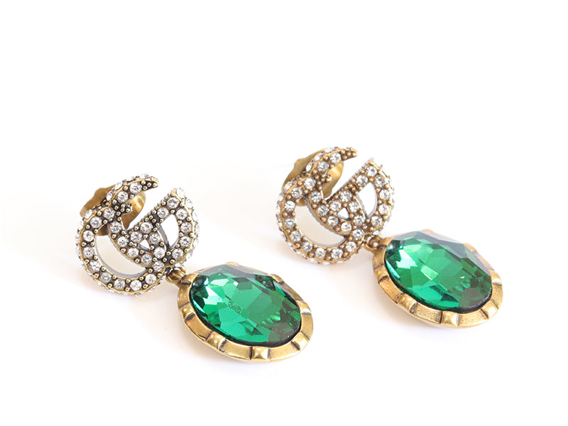 Rustic double G green drops