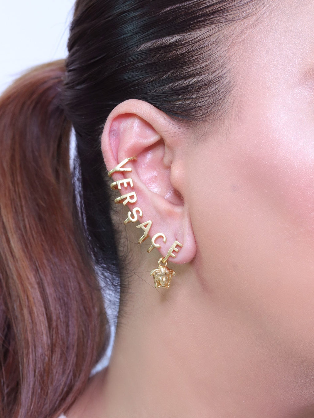 Alphabet Medusa earcuff (single)