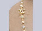 Double C layered necklace