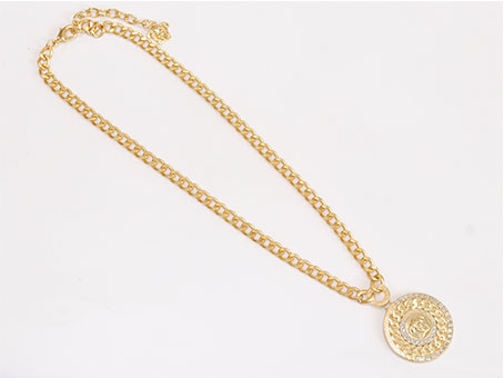 Medusa coin pentant