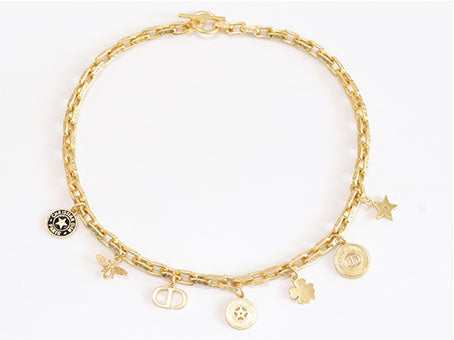 Alphabet CD charms necklace