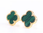 Double GREEN malachite ring
