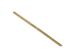 Gold love tennis bracelet