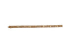 Rose gold love tennis bracelet