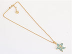 Blue star neck chain