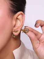 Rustic dragon fly square studs