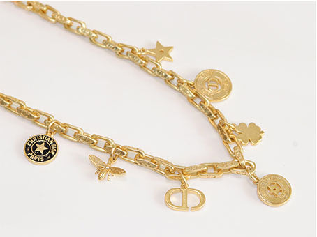 Alphabet CD charms necklace