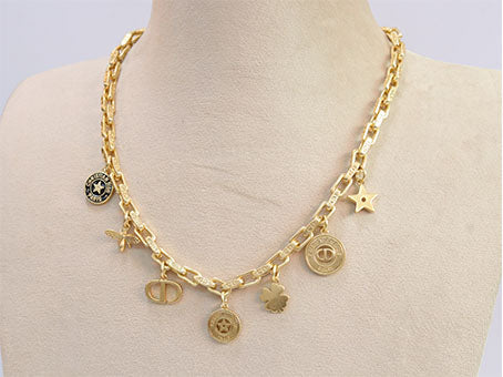 Alphabet CD charms necklace