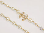 Double C layered necklace