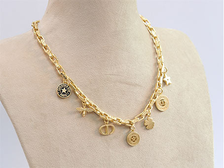 Alphabet CD charms necklace