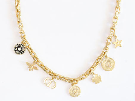 Alphabet CD charms necklace