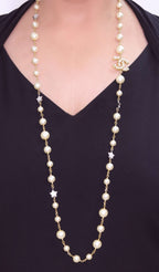 Double C layered necklace