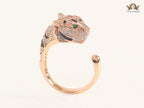 Panther Ring in Rose - Gold plated