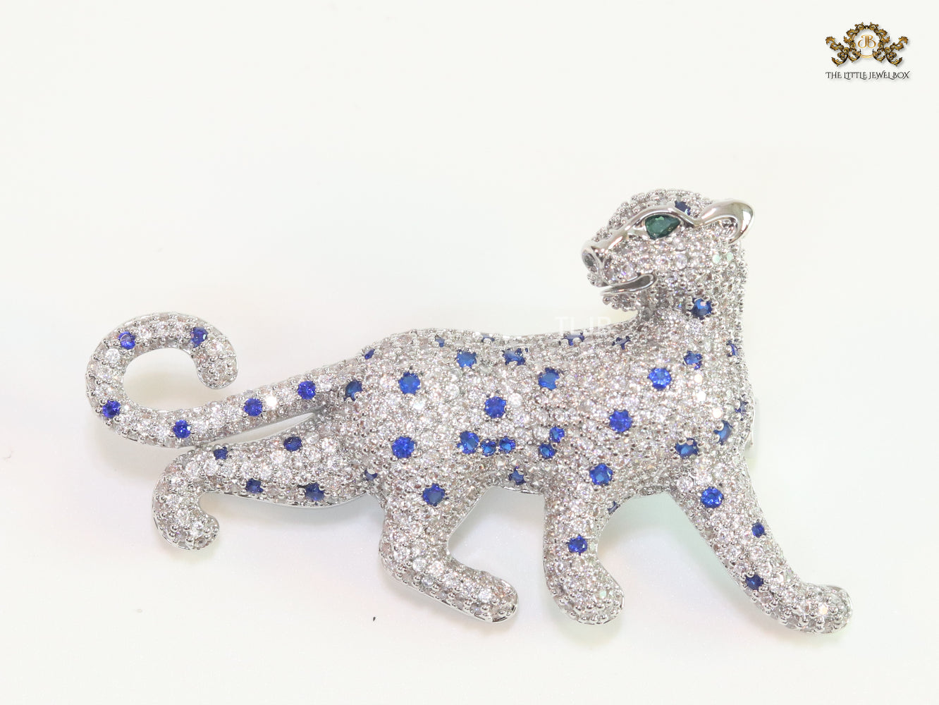 Panther Diamond Studded Brooch