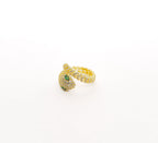 Snake Design Adjustable Ring