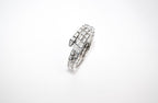 Silver CZ Serpent Tennis Bracelet