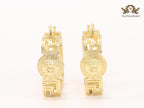 Medusa square hoops 25 mm