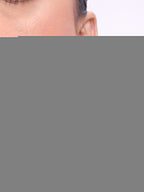 V Oval Hoops in Cz 45 mm